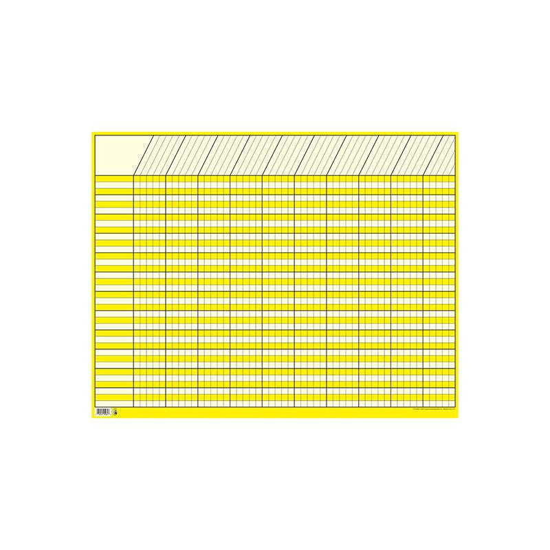 CHART INCENTIVE HORIZONTAL YELLOW