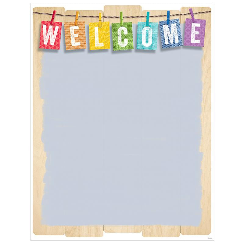 UPCYCLE STYLE WELCOME CHART