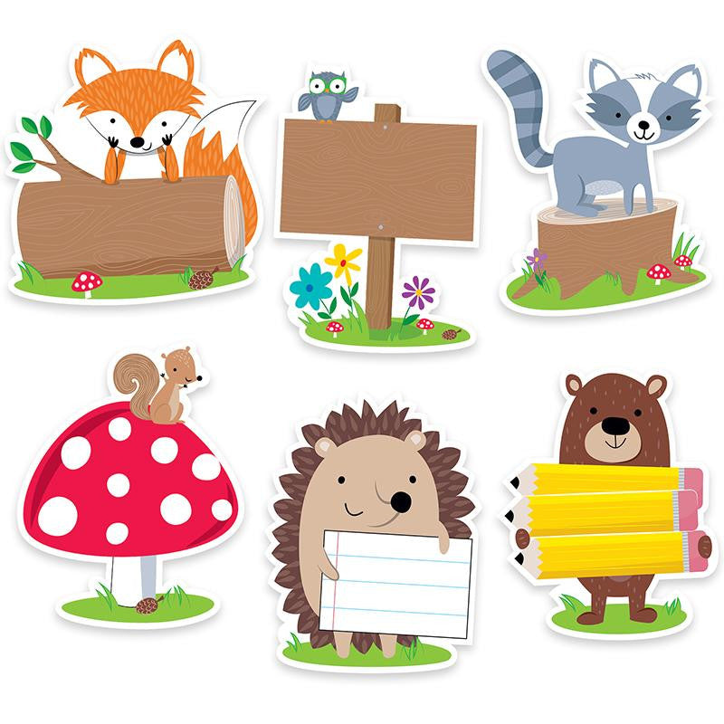 6IN WOODLAND FRIEND DESIGNER CUTOUT