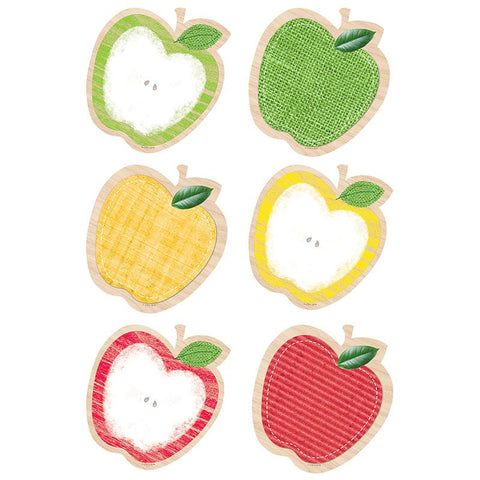 APPLES 6IN CUT OUTS UPCYCLE STYLE