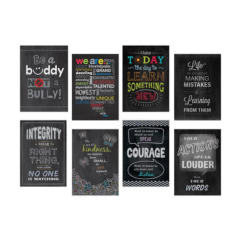 INSPIRE U POSTERS SET OF 8