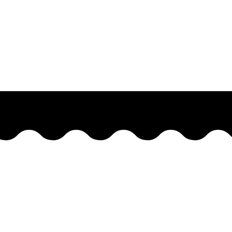 BLACK WAVY BORDER