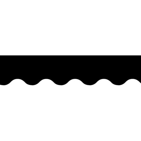 BLACK WAVY BORDER