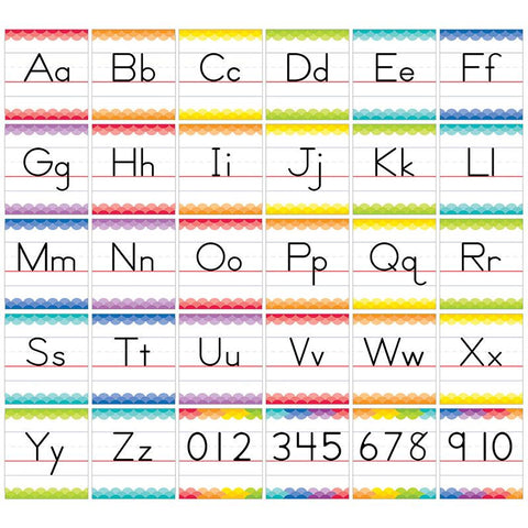 TRADITIONAL MANUSCRIPT ALPHABET