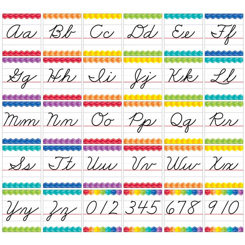 CURSIVE HANDWRITING ALPHABET BB SET