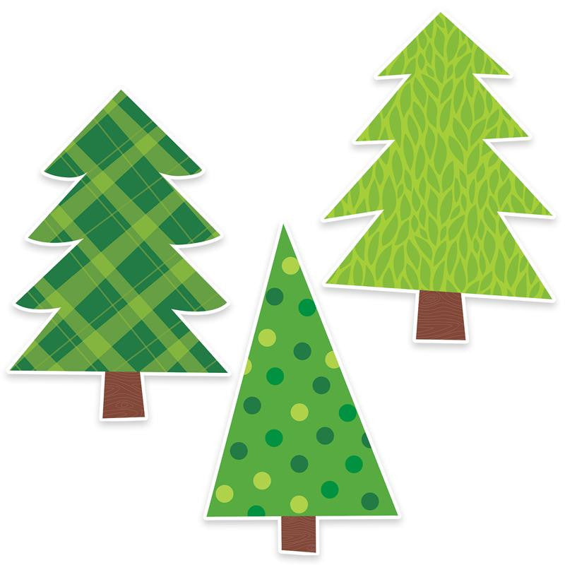 PATTERNED PINE TREES BULLETIN BOARD