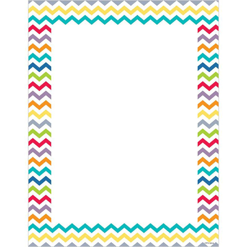 CHEVRON MULTICOLOR COMPUTER PAPER