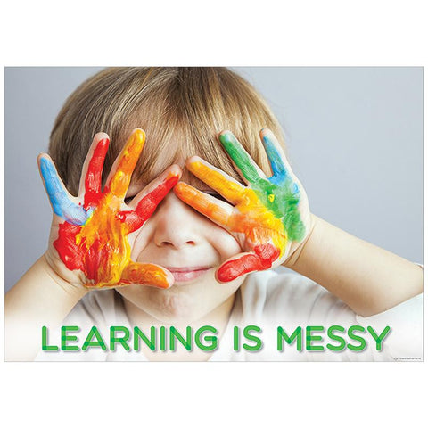 LEARNING IS MESSY POSTER