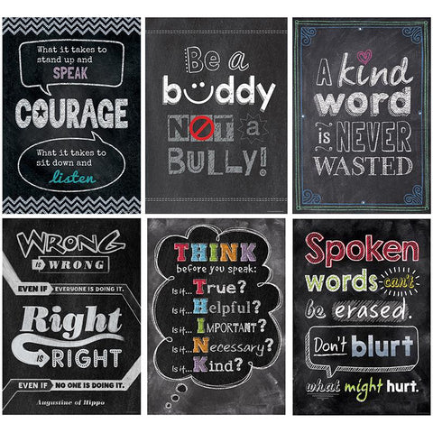 INSPIRE U NO BULLYING ALLOWED 6 PK