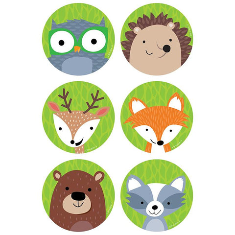 WOODLAND FRIENDS 3IN CUTOUTS