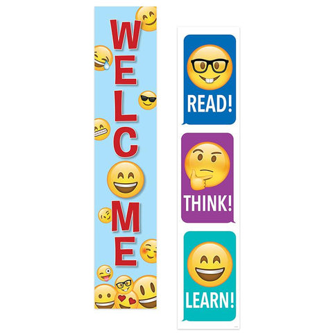 EMOJI FUN 2 SIDED BANNER