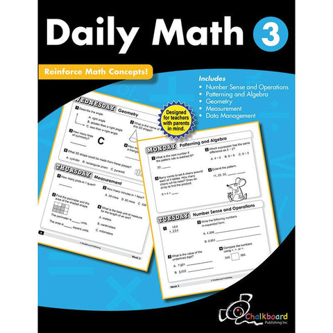 GR3 DAILY MATH WORKBOOK