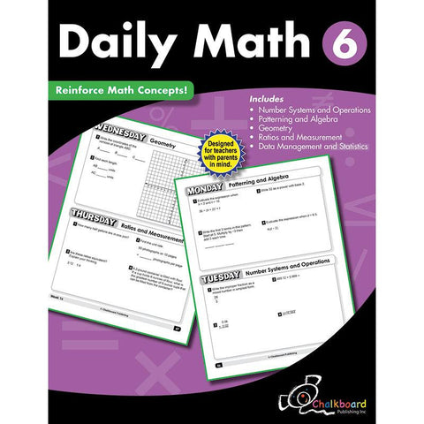 GR6 DAILY MATH WORKBOOK