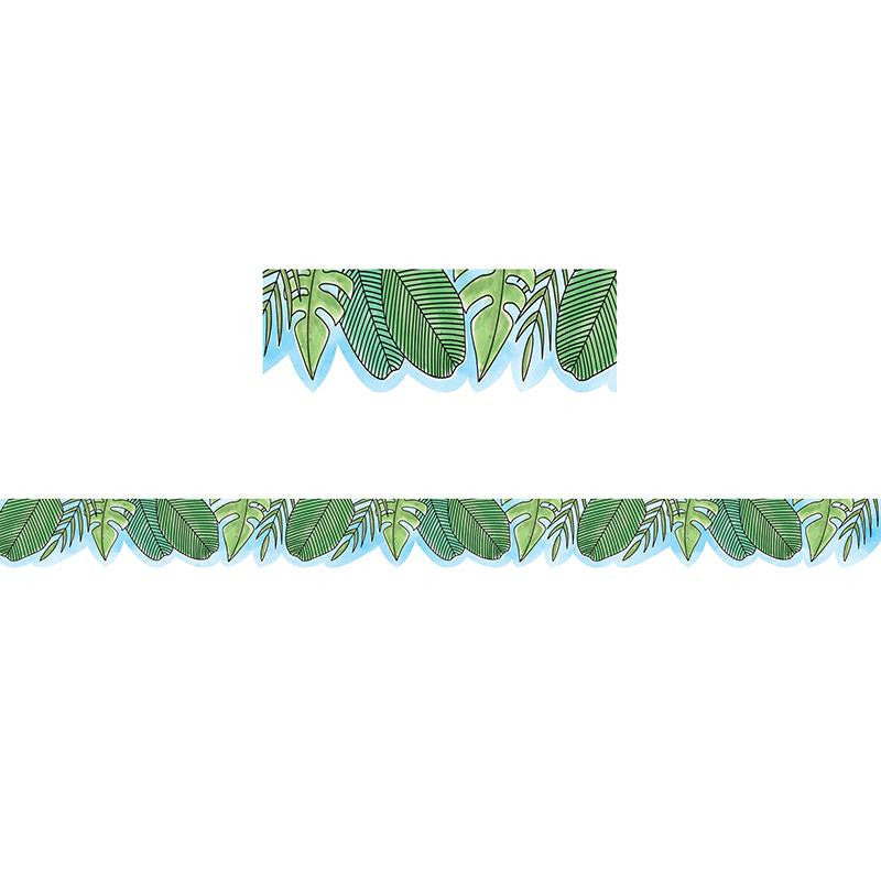 SAFARI FRIENDS JUMBO LEAVES BORDER