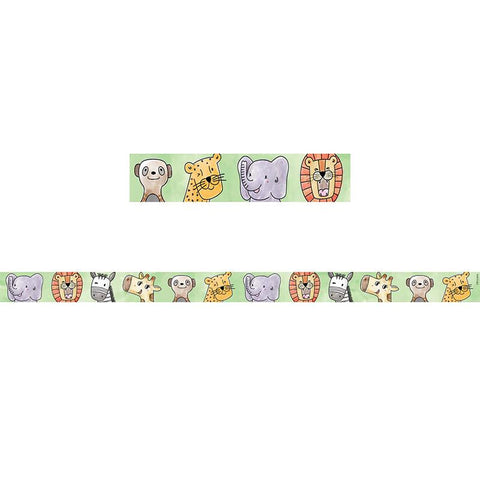 LARGE SAFARI FRIENDS MAGNETIC STRIP