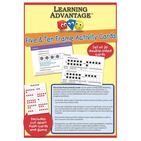 FIVE & TEN FRAME ACTIVITY CARDS