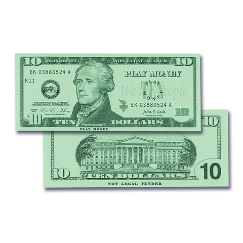 $10 BILLS SET 100 BILLS