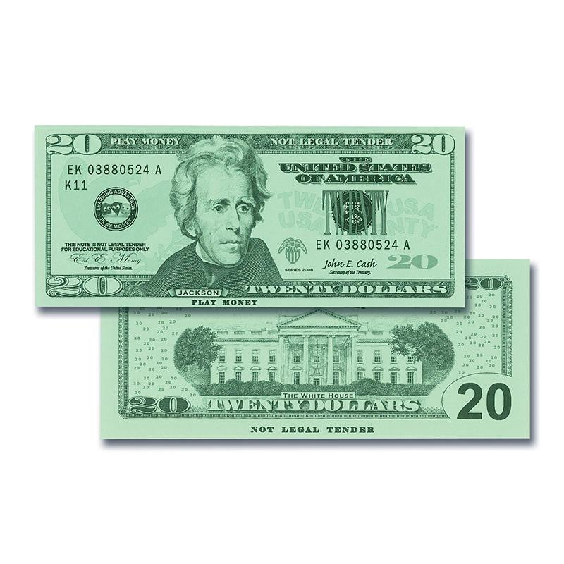 $20 BILLS SET 100 BILLS