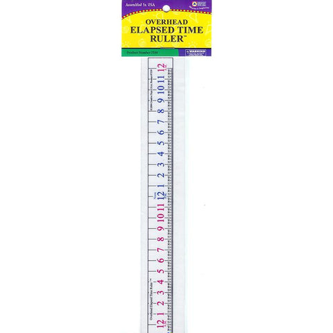 OVERHEAD ELAPSED TIME RULER