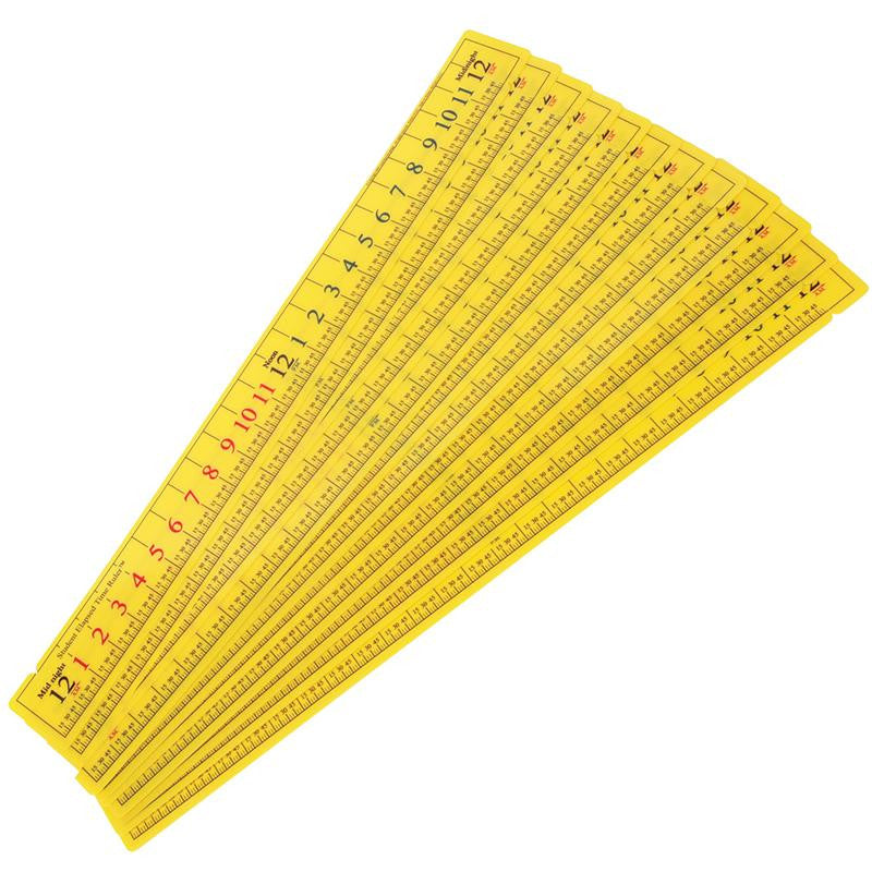 FLEXIBLE METER STICK SET OF 12