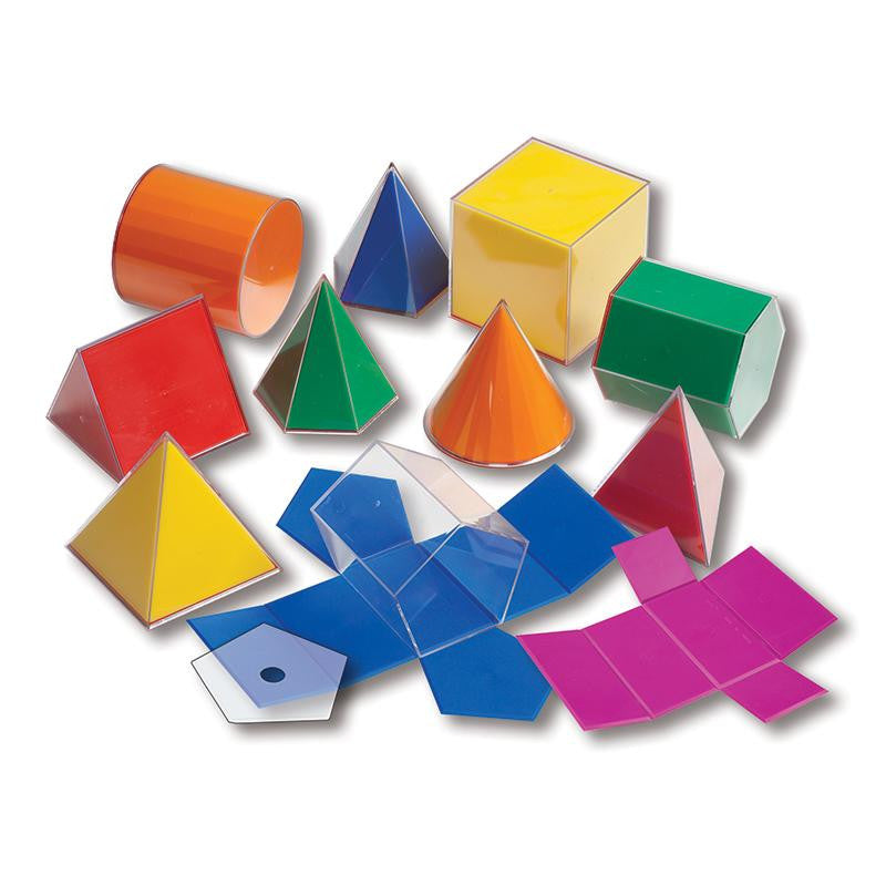 FOLDING 3-D GEOFIGURES 10CM