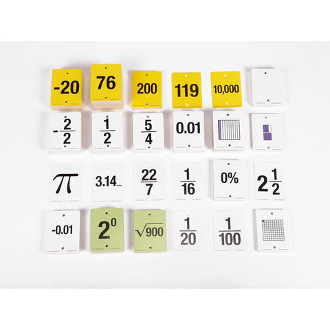 FUN EMPTY NUMBER LINE CARDS ONLY GR