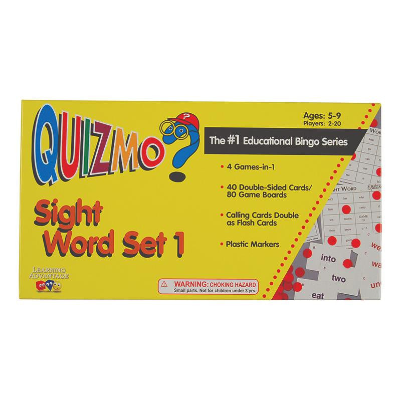 QUIZMO SIGHT WORD SET 1