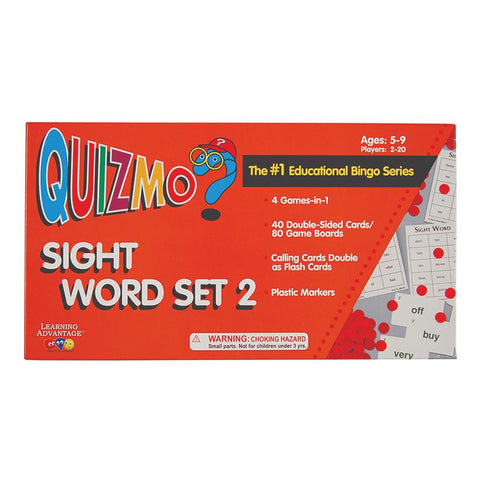 QUIZMO SIGHT WORD SET 2