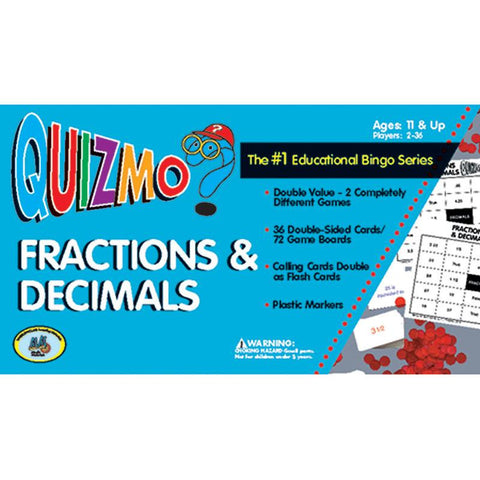 QUIZMO FRACTIONS & DECIMALS