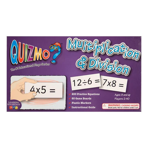 QUIZMO MULTIPLICATION & DIVISION