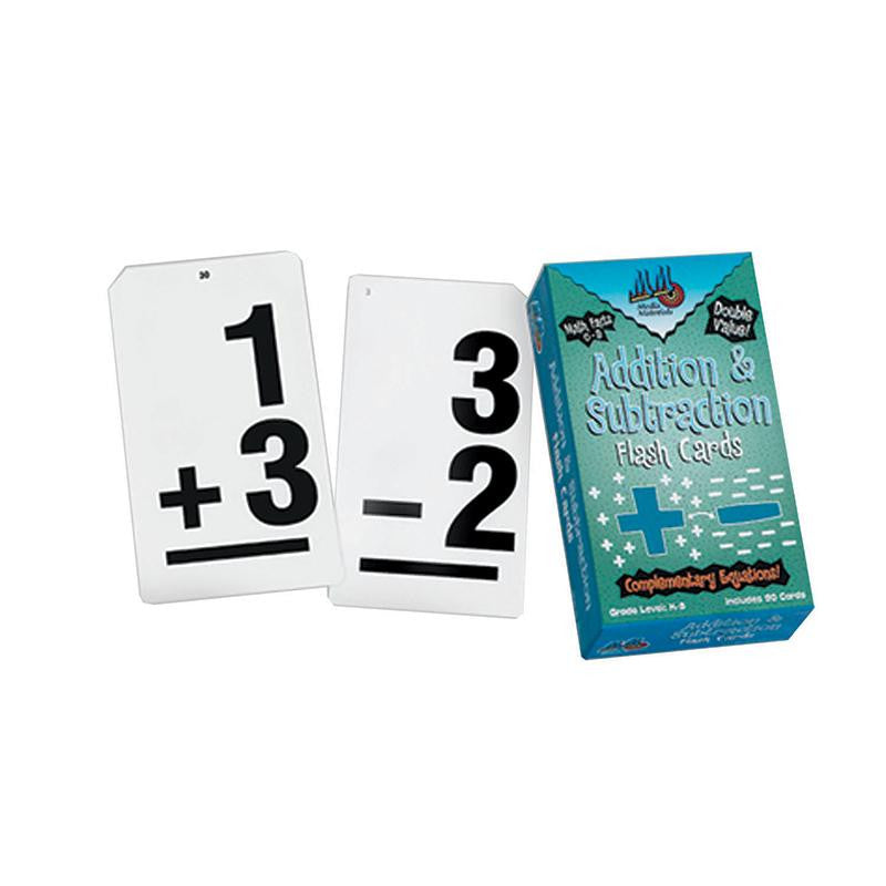 DOUBLE VALUE VERTICAL FLASH CARDS