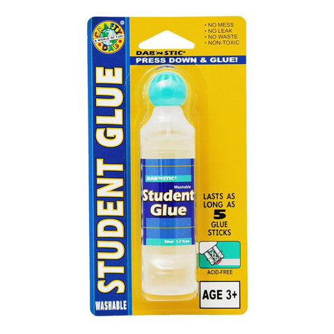 CRAFTY DAB GLUES DAB N STIC STUDENT