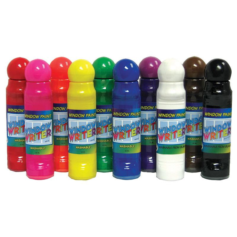 CRAFTY DAB WINDOW PAINTS & 10-PK