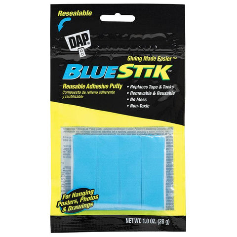 DAP BLUESTIK REUSABLE ADHESIVE