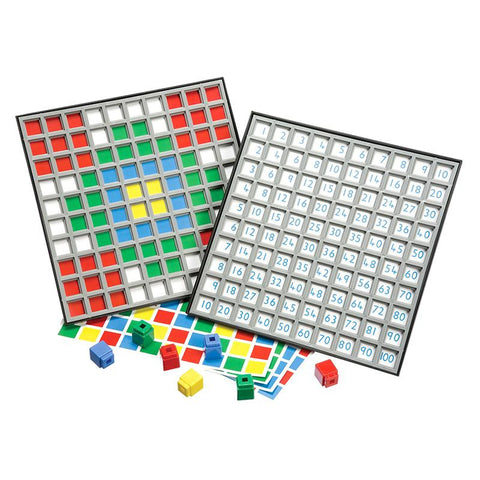 UNIFIX HUNDRED NUMBER GRID TRAY