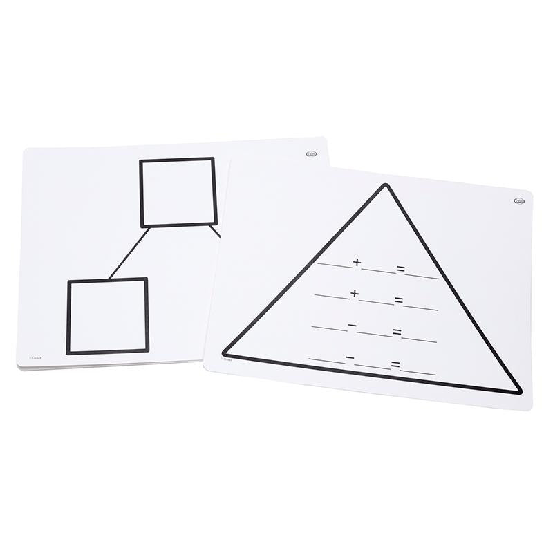 WRITE ON WIPE OFF ADDITION TRIANGL