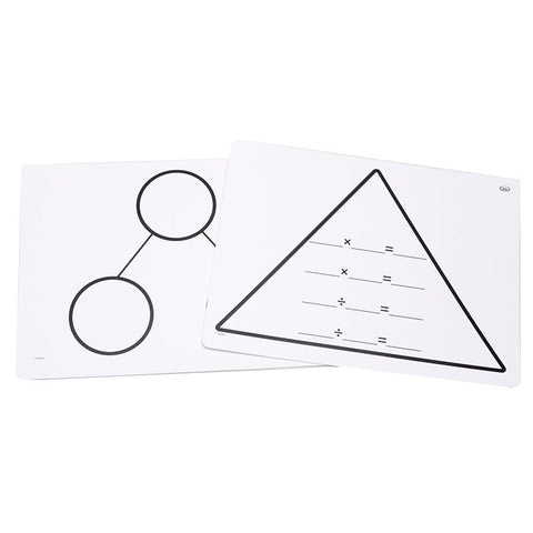 WRITE ON WIPE OFF MULTIPL TRIANGLE