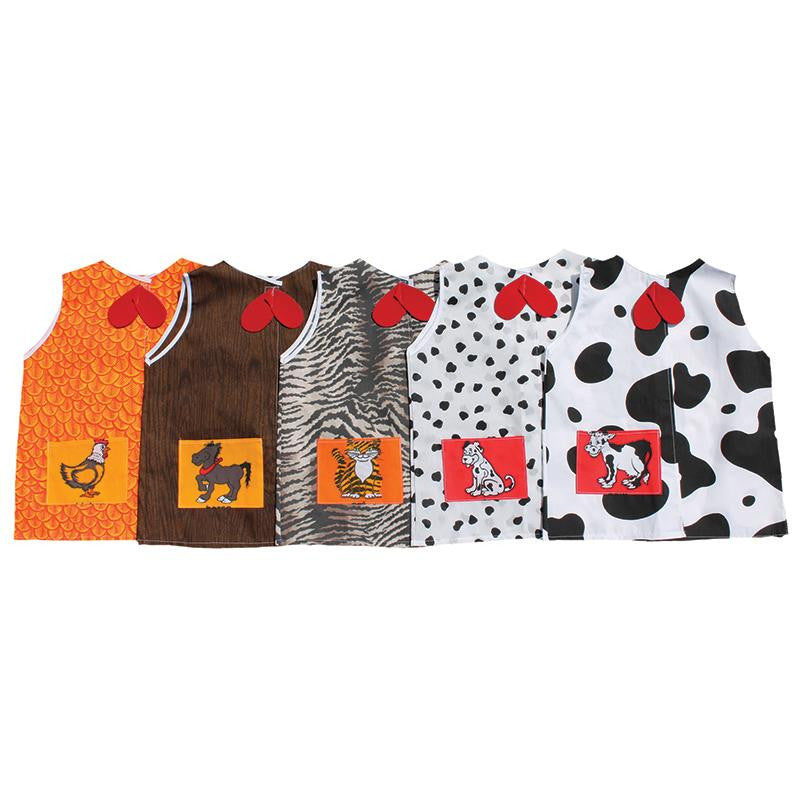 ANIMALS TODDLER SET CAT DOG COW