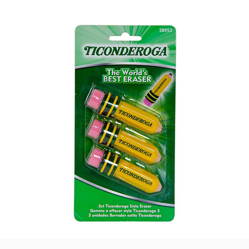 TICONDEROGA 3PK PENCIL SHAPED