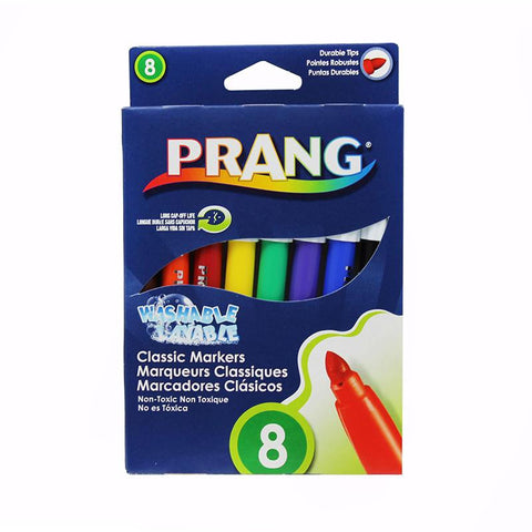 PRANG WASHABLE MARKERS CONICAL