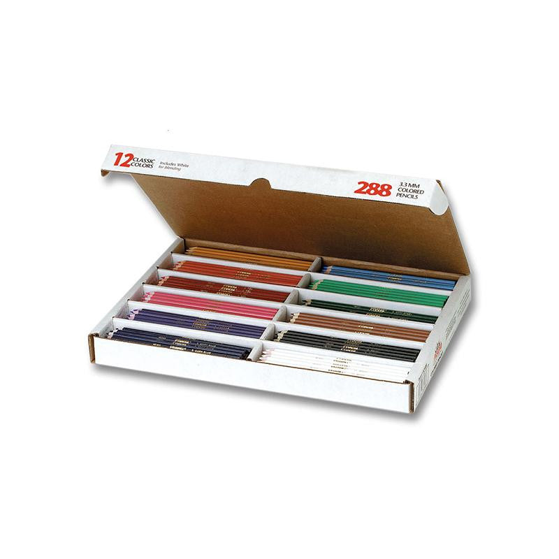 PRANG COLORED PENCILS CLASSPACK 288