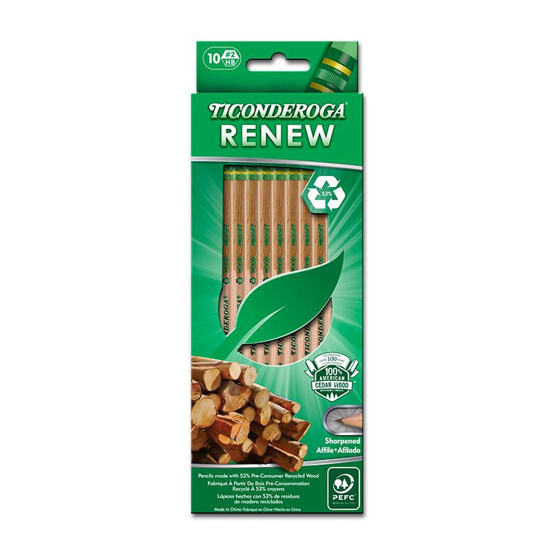 TICONDEROGA RENEW RECYCLED WOOD