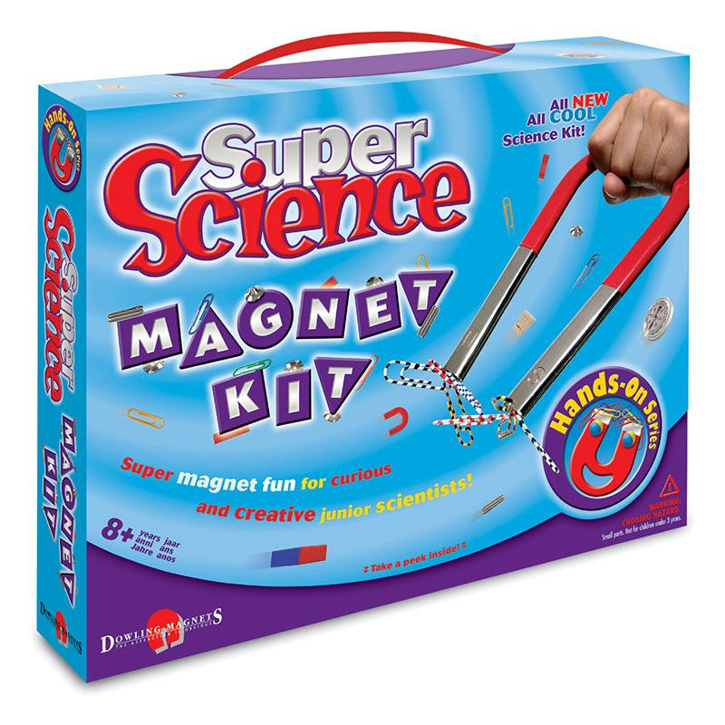 SUPER SCIENCE MAGNET KIT GR 3 & UP