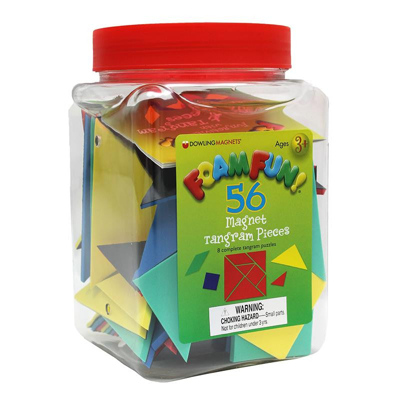 FOAM FUN MAGNET TANGRAMS