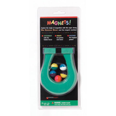 MINI HORSESHOE MAGNET & 5 MAGNET