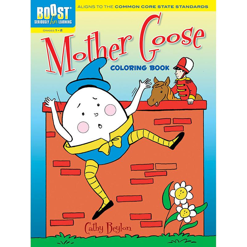 BOOST MOTHER GOOSE COLORING BOOK