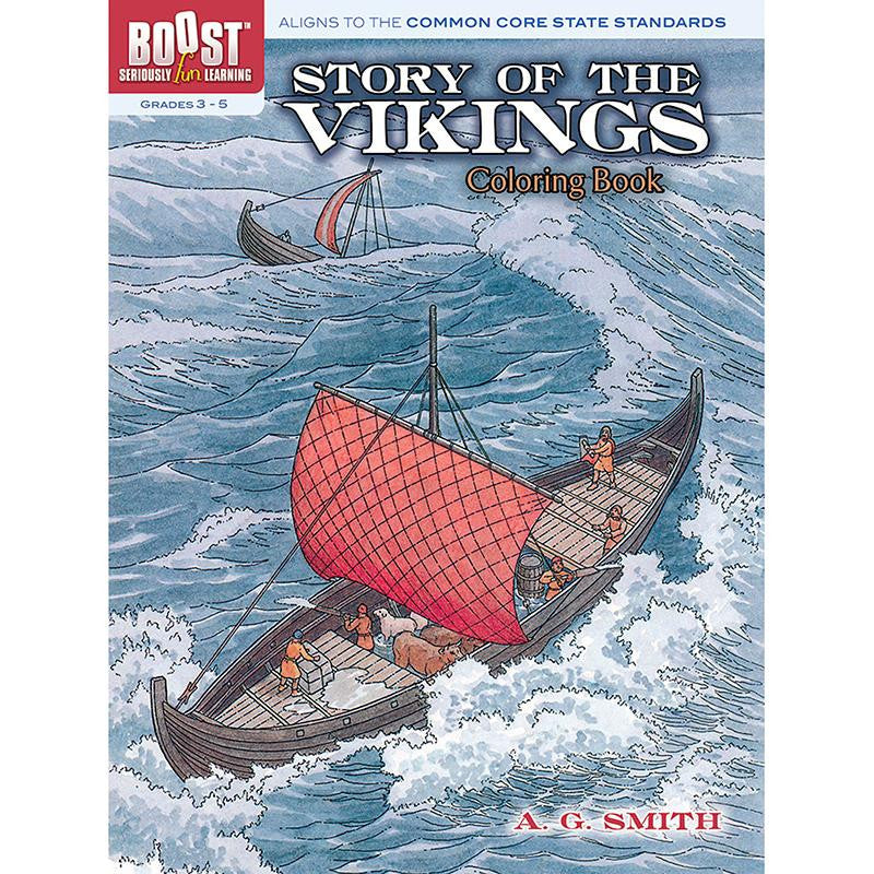 BOOST STORY OF THE VIKINGS COLORING