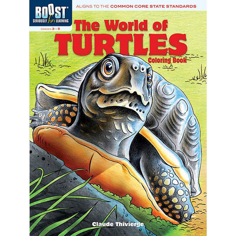 BOOST THE WORLD OF TURTLES COLORING