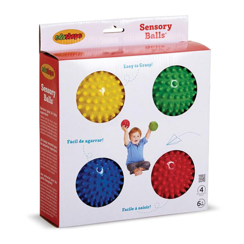 SENSORY BALL 4IN - SET OF 4