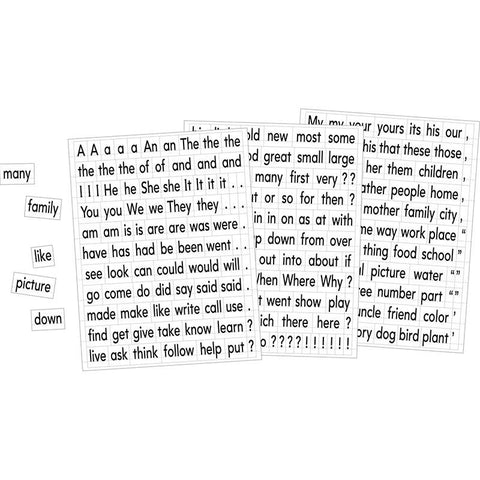 MAGNETIC SIGHT WORDS & SENTENCE